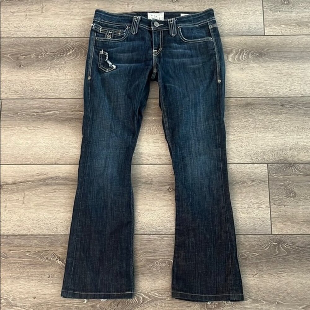 Jimmy Taverniti TAVERNITI SO Jeans 29 Janis 18” Blue Denim Jeans Women